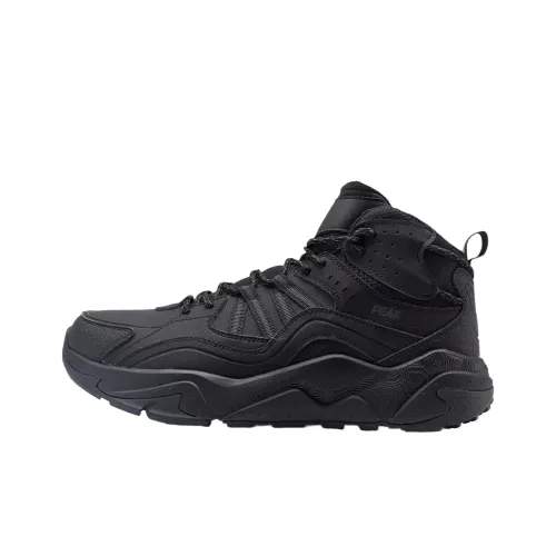 PEAK State Pole Mountain Hiking Shoes High Top Casual Shoes Men's Black