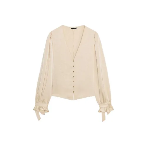 ZARA Collaboration Белые Женские Рубашки