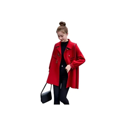 HAPG Red Women's Coat HAPG Красный Женский Пальто
