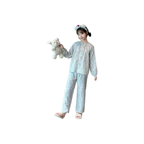 Rindu Домашний Комплект Осенний Светло-Синий Детский