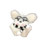 Длинноухая собака [Пилот, стекло + черный, белый шарф]