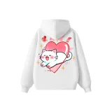 Белый котенок