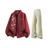 Красный + Грязно-желтый