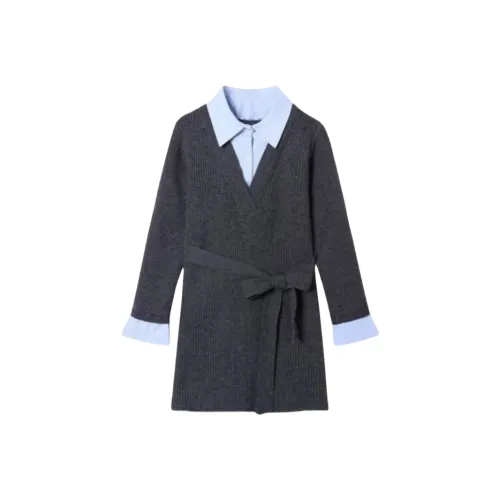 ZEKIKO STUDIO Длинное платье с длинными рукавами женское