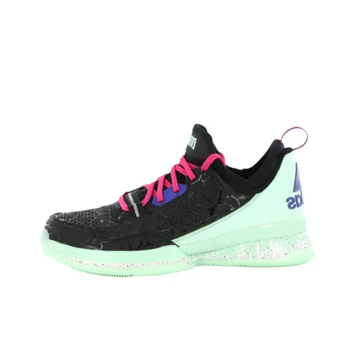 Adidas Баскетбольные кроссовки Мужские Черные Зеленые