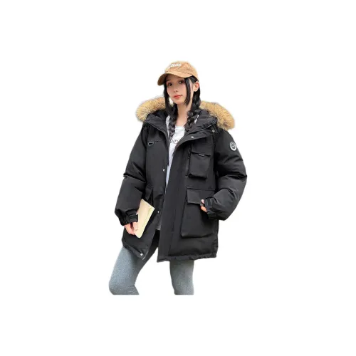 Mu Xiao Xin Хлопковый пуховик женский