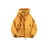 Кленовый лист Желтый [Однослойное пальто]