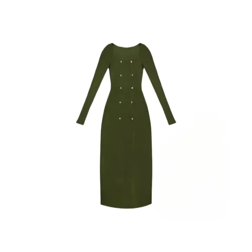 ZEKIKO STUDIO Длинное платье с длинными рукавами женское