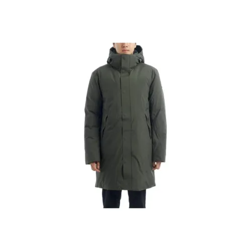 J.Lindeberg Оливково-зеленый Мужской Пуховик