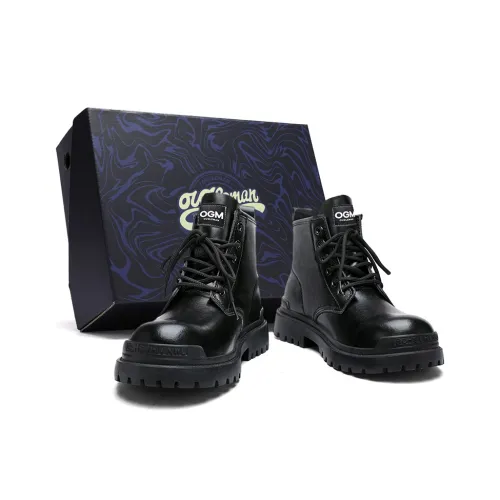 OUGLEMEN Короткий Мартин Ботинок Унисекс