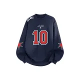 Темно-синий [Тяжелый полиэстер-хлопок] с флисовой подкладкой