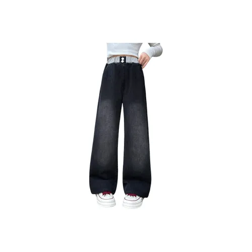 SAINT WATERS Черные Джинсы для школьного возраста