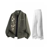 Зелёный + Белый