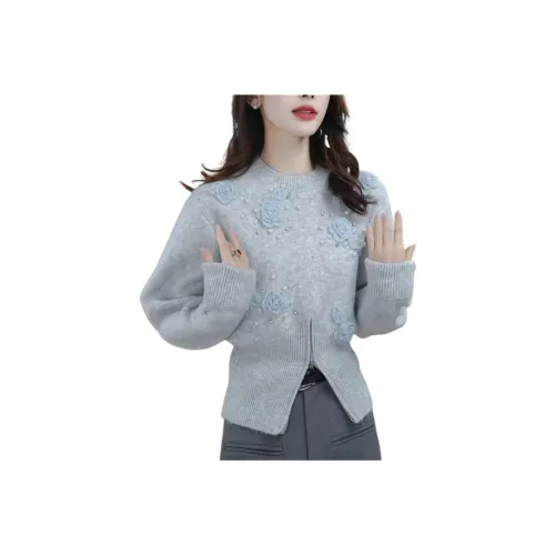 LANGQING Изображение Цвет Подарок Wave Прозрачный Бренд Наклеенный Женский Трикотаж