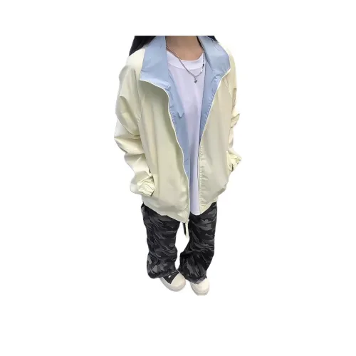 TUOFEI Желтый Унисекс Куртки