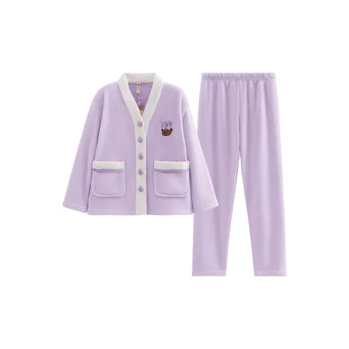 FENTENG Женские Пижамные Комплекты