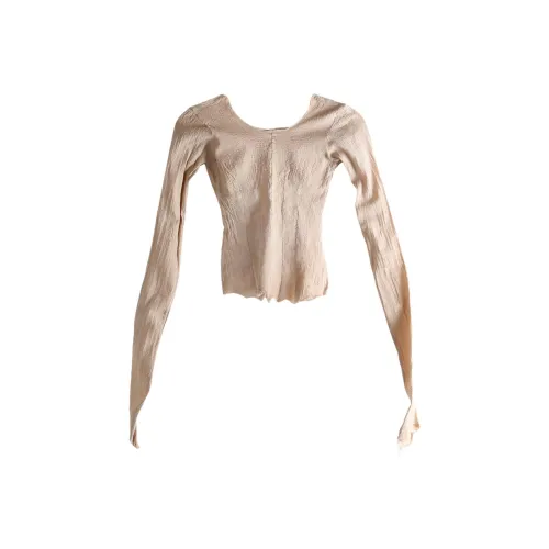 MARC LE BIHAN Крем Женские T-рубашки