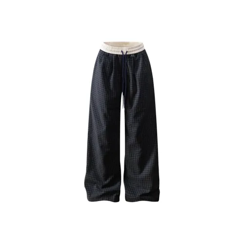 XUBAIHUO Blue Unisex Casual Pants XUBAIHUO Синий Унисекс Повседневные Штаны