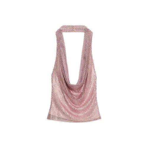 ZARA Розовые Женские Майки