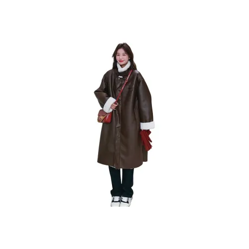 MEXICAN Бархат Feel Пальто Женское