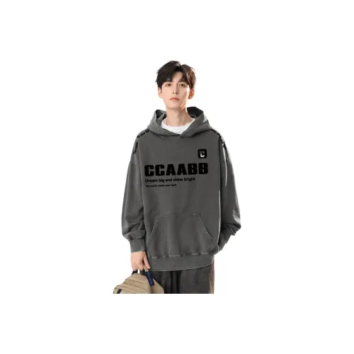 CCAABB Серый Унисекс Свитшоты