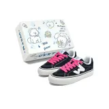 Черный, розовый, розовый, обувь, шнурки