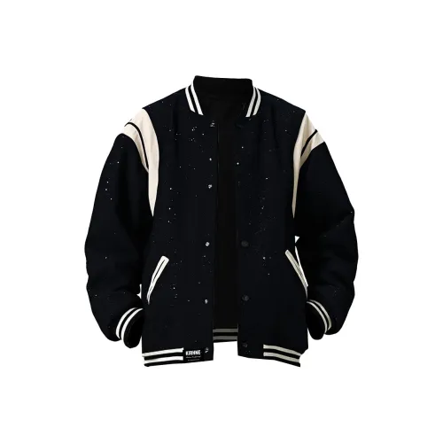 KIRHNE Черный Унисекс Бейсбольные Джерси