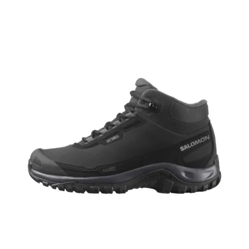 SALOMON Shelter Водонепроницаемый поддерживающий легкий термический уличная обувь женский черный
