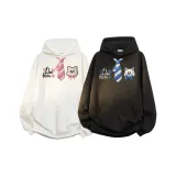 Белый (Розовый галстук) + Черный (Синий галстук)