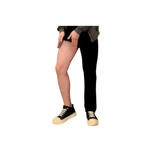 DEMAVIE Черные Унисекс Джинсы