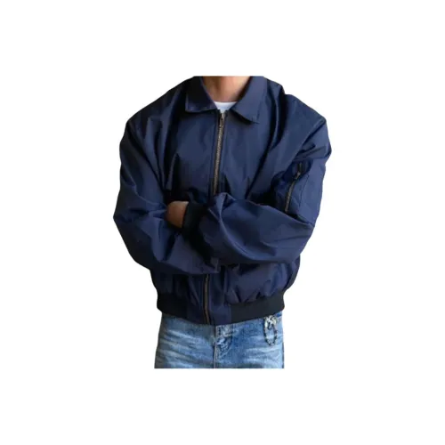 DARK HORSE Темно-синие унисекс куртки