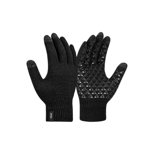 PEAK Акриловые вязаные перчатки унисекс разноцветные