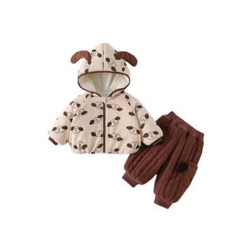 XiaoJinBu Кофе Малыш Повседневная Спортивная Одежда