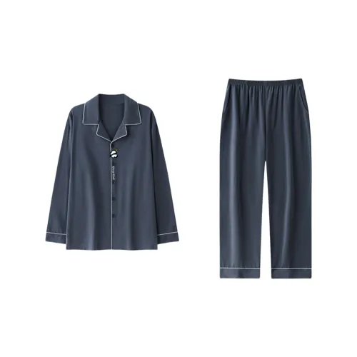 FAVMARTHA 3631 Звездный Синий Мужской Пижамный Комплект