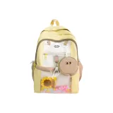 Желтый + Маленькая сумка + Украшение + Маленький цветок + Радужный шар