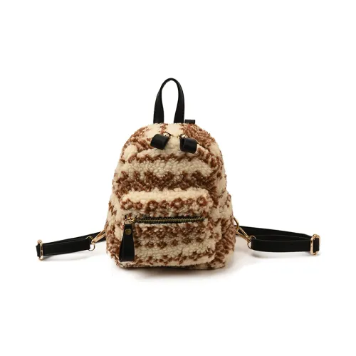 BAODIDAISHU Плюшевый рюкзак стандартный женский многоцветный