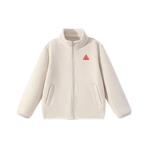 PEAK Абрикос PK Label Красный Силикон K Детские Флисовые Кофты