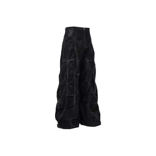 MARTHENAUT Черные Унисекс Джинсы