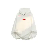 Белый (Красный текст) с флисовой подкладкой, 420 г