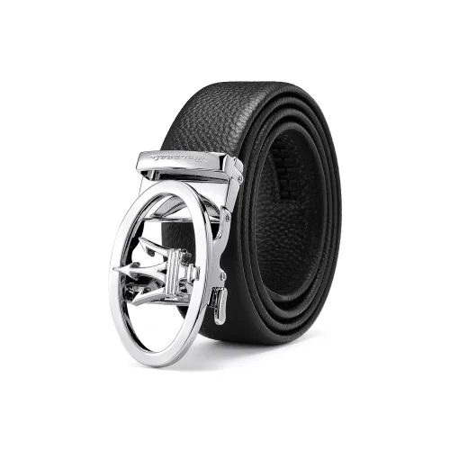 Maserati Ремни из коровьей кожи мужские 3,5 см