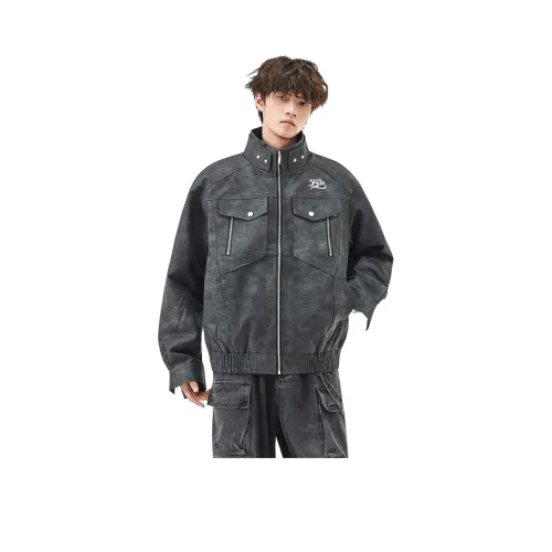 ERDU Унисекс Кожаные куртки