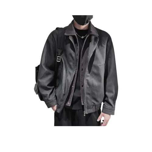 FRQ Унисекс Кожаные куртки