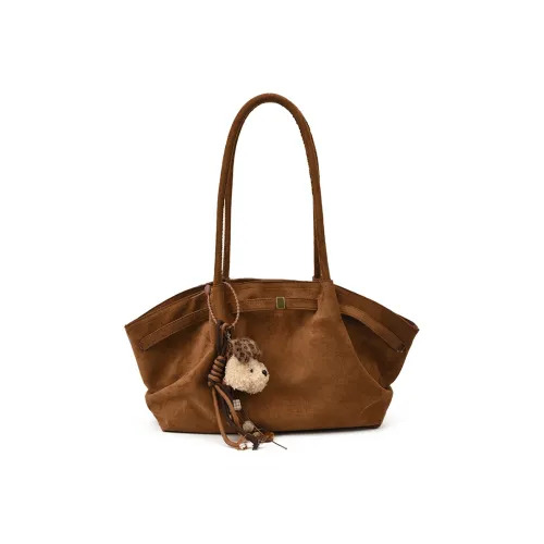 CHINLLO Замша Сумка Стандартная Черная Кофейная Коричневая