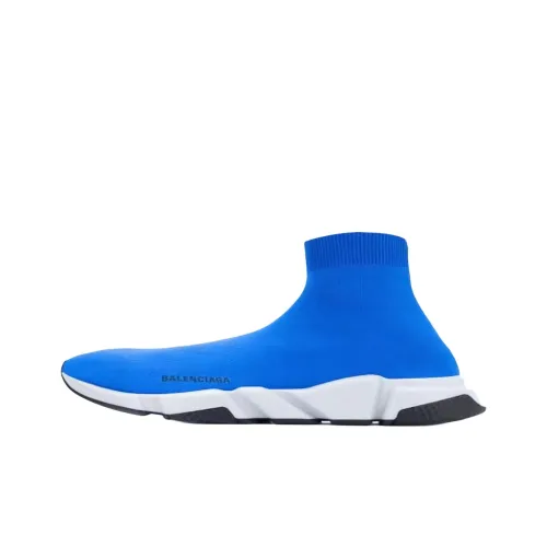 Balenciaga Speed High Топ Повседневная обувь Мужская Синяя