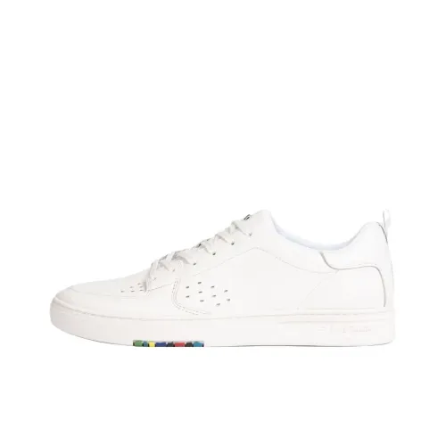 Paul Smith Низкие кроссовки для скейтбординга Мужские Белые