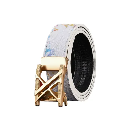 JW PU (полиуретан) Сплав Кожаные ремни Унисекс 3,6 см