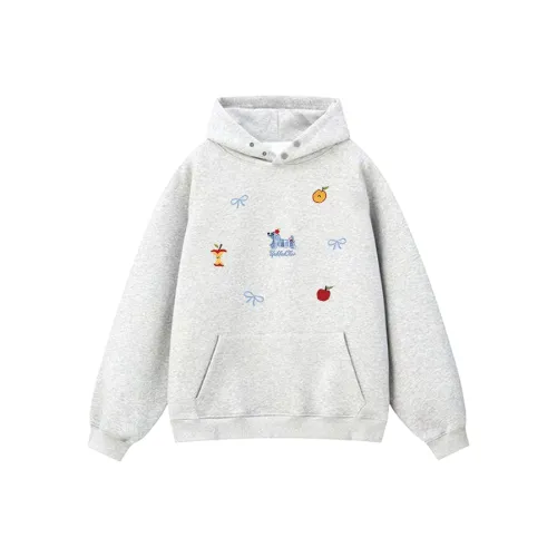 Wang Leshi Серый Женский Свитшот