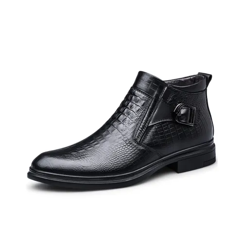 JHCZC Martin Boots Мужские Черные