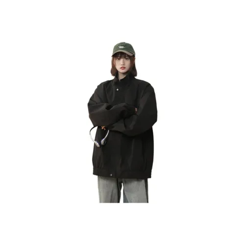 TUOFEI Черный Унисекс Куртки