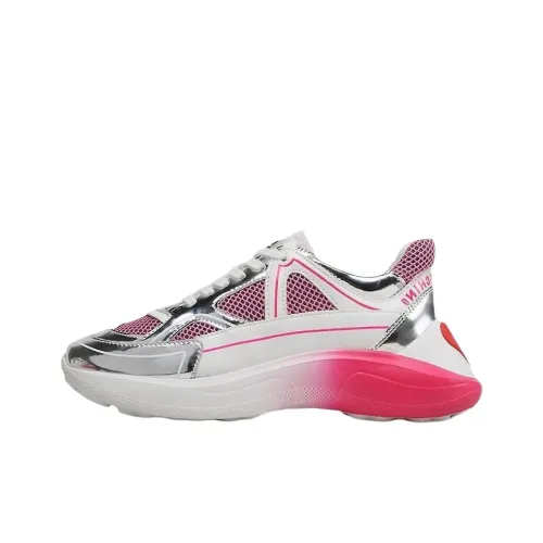 LOVE MOSCHINO Низкий топ Повседневная обувь Женская Розовая